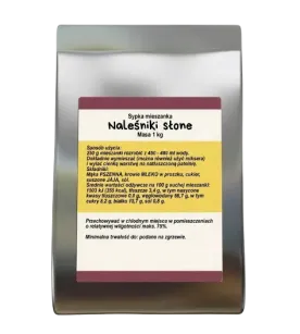 Słone naleśniki - gotowa mieszanka 1kg