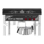 Maszyna do produkcji popcornu 1600W - Czarna - 5