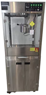 Maszyna do popcornu PHILADELPHIA - Ultra 16 oz  Popcorn Machine z szafką i pompą olejową w zestawie