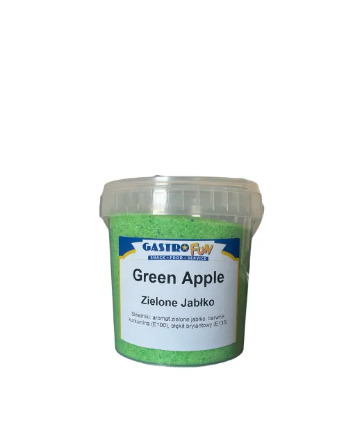 Cukier do waty 1kg - GREEN APPLE - zielone jabłko