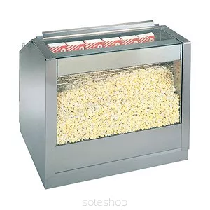 30 in. Kinowy pojemnik na popcorn z podgrzewaniem 