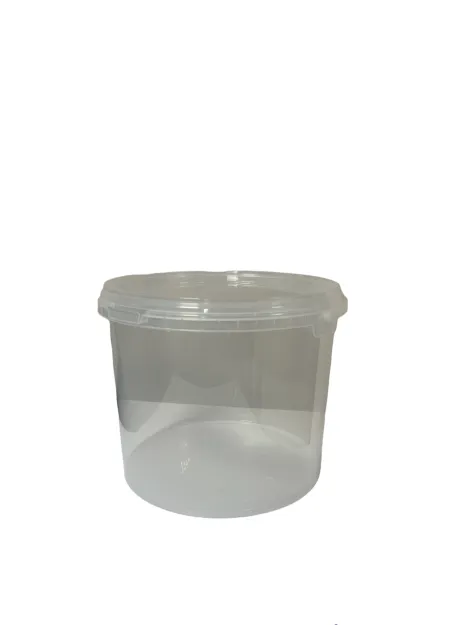 Wiaderko plastikowe z przykrywką 3L