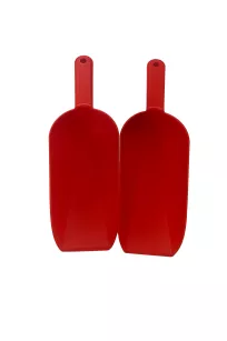 Plastikowa łopatka - Czerwona 0,5Kg