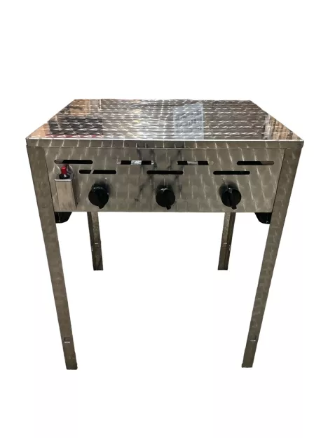 Zestaw: Nogi+półka do grilla 3 palnikowego