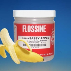 Żółty barwnik o smaku bananowym - FLOSSINE 454g