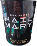 Aluminiowy Kubełek na Popcorn – Edycja Limitowana „Projekt Hail Mary” - 2