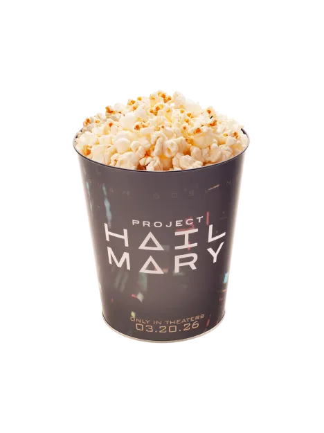 Aluminiowy Kubełek na Popcorn – Edycja Limitowana „Projekt Hail Mary” - Produkt dostępny od 15.03