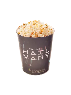 Aluminiowy Kubełek na Popcorn – Edycja Limitowana „Projekt Hail Mary” - Produkt dostępny od 15.03