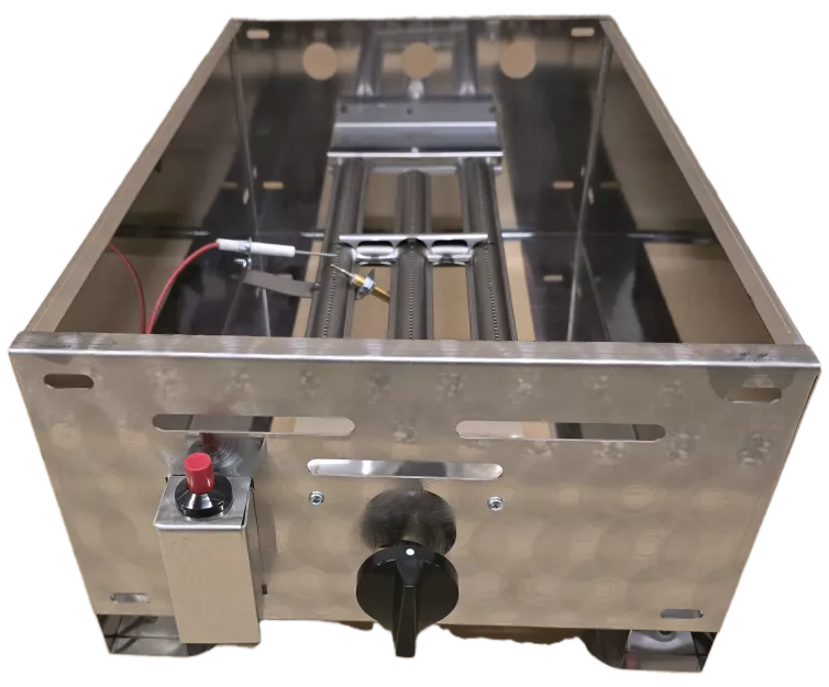 Smażalnik gazowy - 1 palnikowy K+F (bez misy)