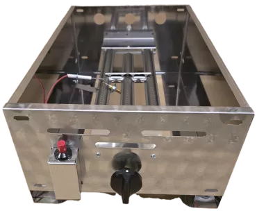 Smażalnik gazowy - 1 palnikowy K+F (bez misy)