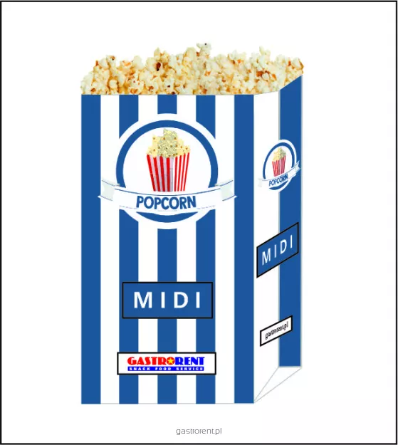 Torebka papierowa MIDI 2.4L, 50szt.