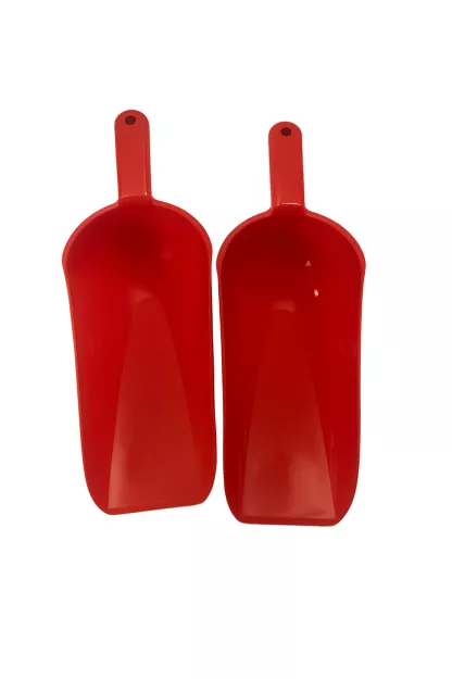 Plastikowa łopatka - Czerwona 1Kg