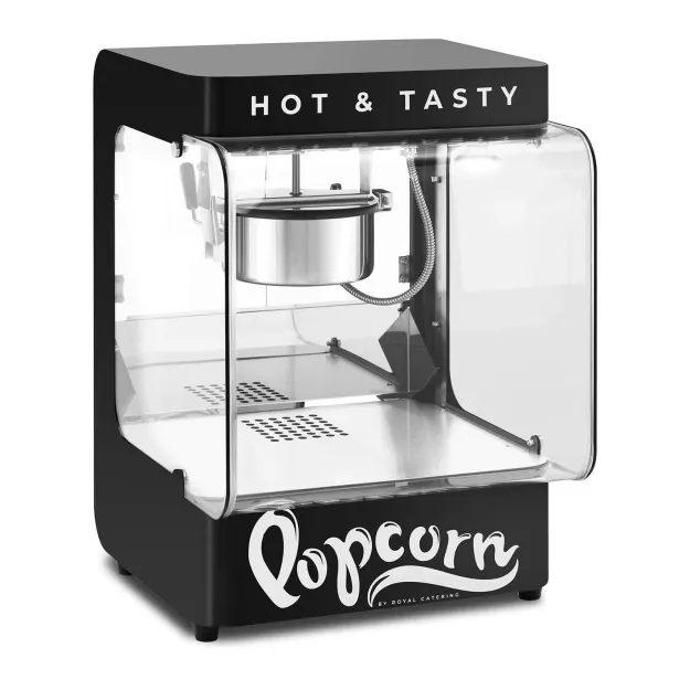 Maszyna do popcornu - Czarna