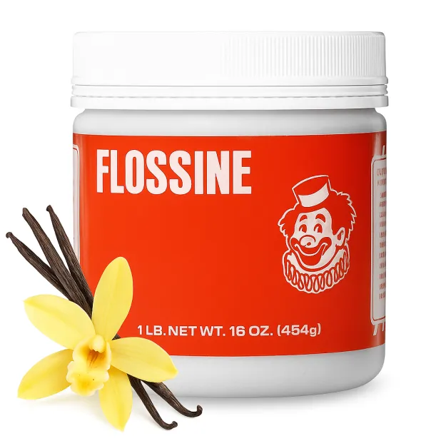 Różowy barwnik o aromacie waniliowym - FLOSSINE 454g