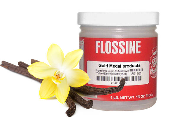 Żółty barwnik o aromacie waniliowym - FLOSSINE 454G