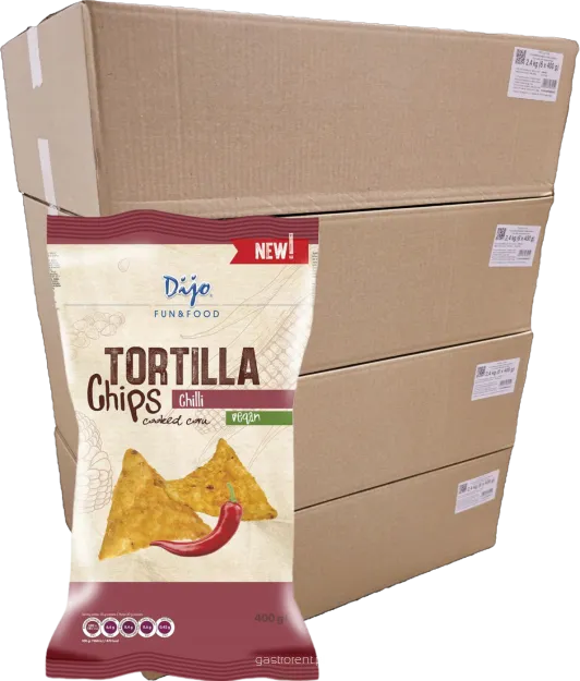 Tortilla chips CHILLI 48szt. x 400g