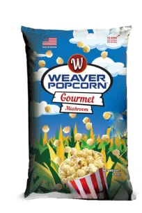 Kukurydza POP WEAVER MUSHROOM USA CARAMEL & SWEET ( MUSHROOM) 22.68kg