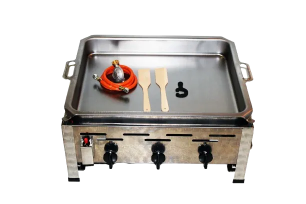 Patelnia gazowa - 3 palnikowa K+F 13,5 kW