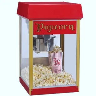 Maszyna do popcornu Euro Pop 8oz - Czerwona