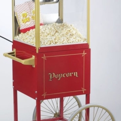 FunPop 4oz Popcorn + Wózek czyli KOMPLETNY ZESTAW - NA ZAMÓWIENIE