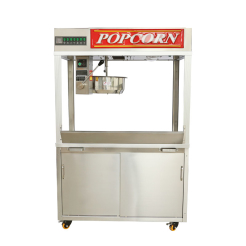Maszyna do popcornu CHICAGO z automatyczną pompą olejową  - 32 oz