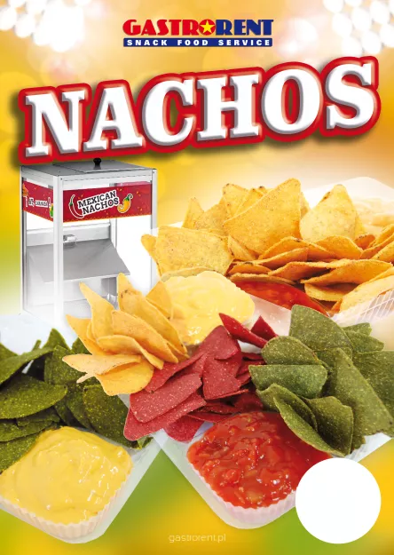 Plakat NACHOS GASTRORENT (format A3+)