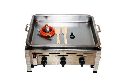 Patelnia gazowa - 3 palnikowa K+F 10,8 kW