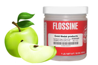Zielony barwnik o smaku zielonego jabłka (Green Apple) - FLOSSINE 454G - CZEKAMY NA DOSTAWĘ!