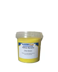 Cukier do waty 1kg - YELLOW BANANA - żółty banan