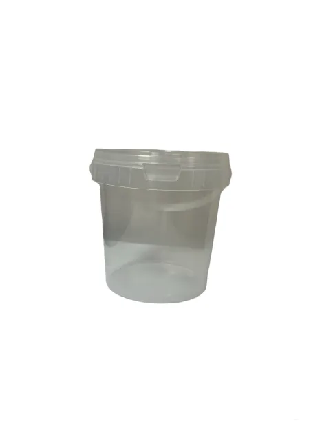 Wiaderko plastikowe z przykrywką 1,1L