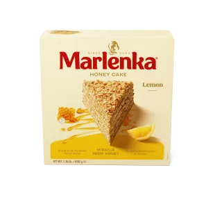 Cytrynowy tort miodowy MARLENKA - 800g