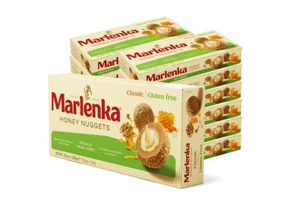 Bezglutenowe kulki miodowe MARLENKA 235g x 12szt.