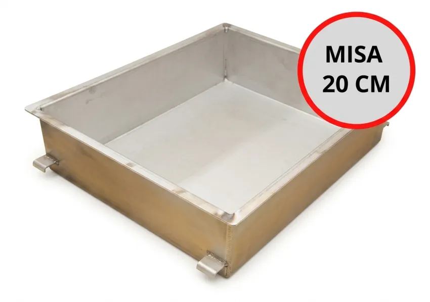 Misa do smażalnika K+F 3-palnikowego 20cm