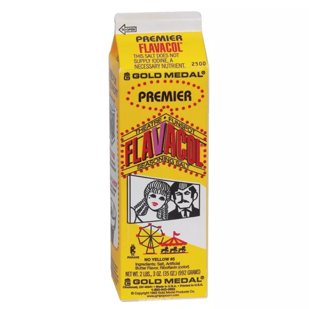 Sól Flavacol Premier 992g (żółta/maślana)