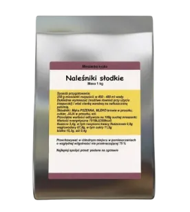 Słodkie naleśniki - gotowa mieszanka 1kg